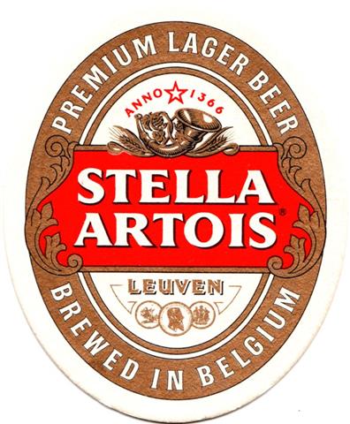 leuven vb-b stella prem 4a (oval205-u brewed in belgium)